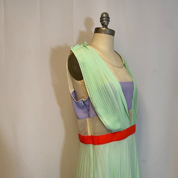 Colorblock Maxi Dress - Picture 3 of 7